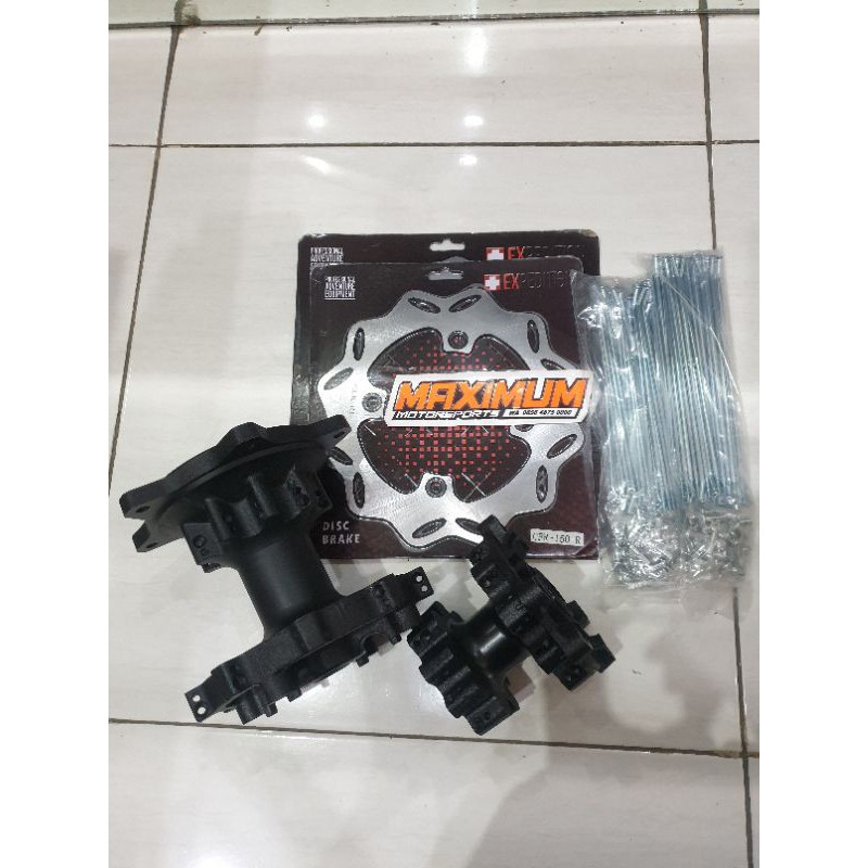 tromol set CRF150L + ruji EXPEDITION