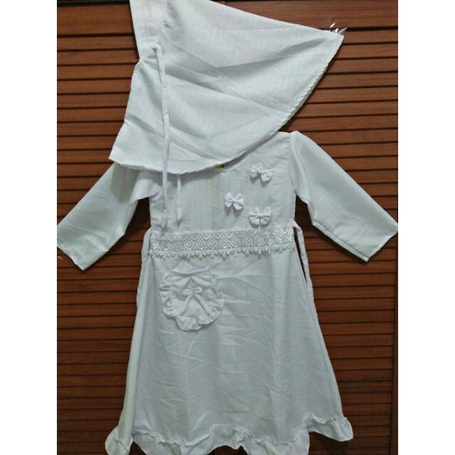 MANASIK ANAK SD || GAMIS PUTIH ANAK SD