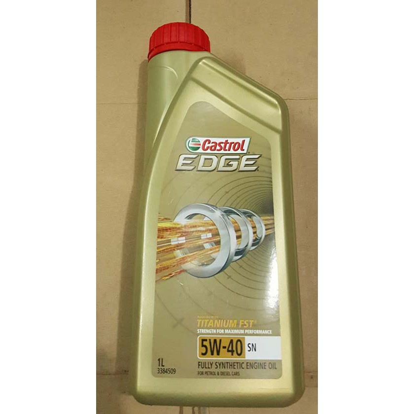 Oli Castrol EDGE 5w40 Fully Sythetic