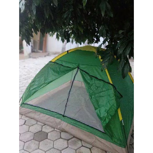 Tenda camping 4-5 person - tenda 6-7 orang kemping outdoor - tenda army - tenda alas terpal kamuflase