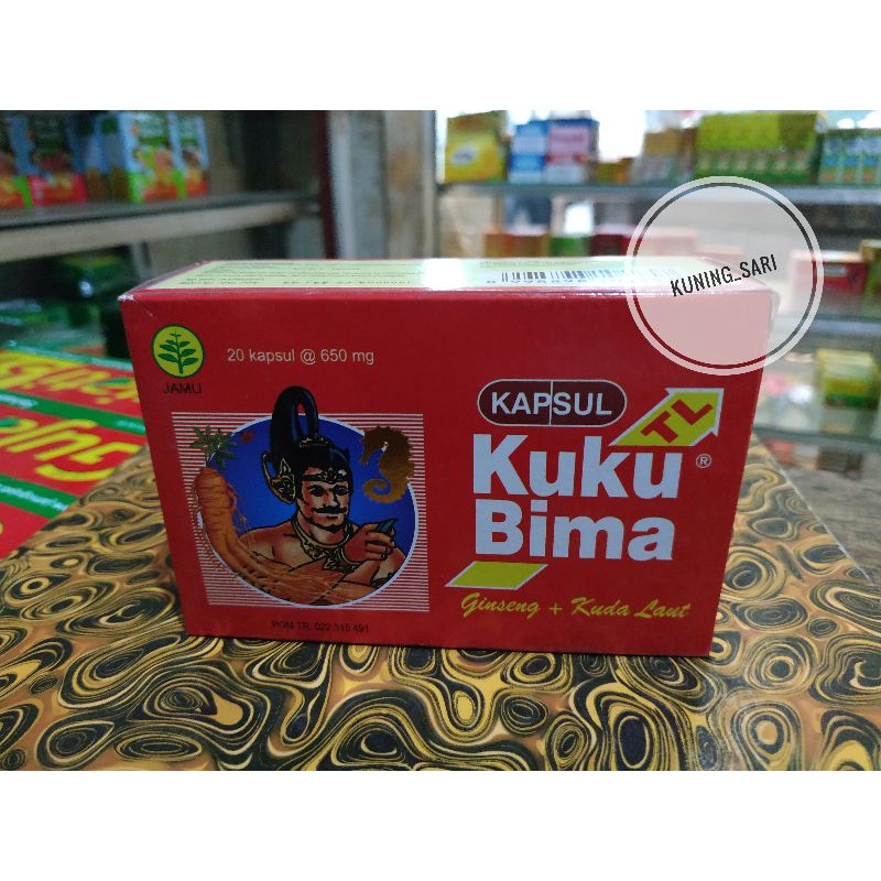 JAMU KUKU BIMA TL GINSENG + KUDA LAUT KAPSUL - SIDOMUNCUL