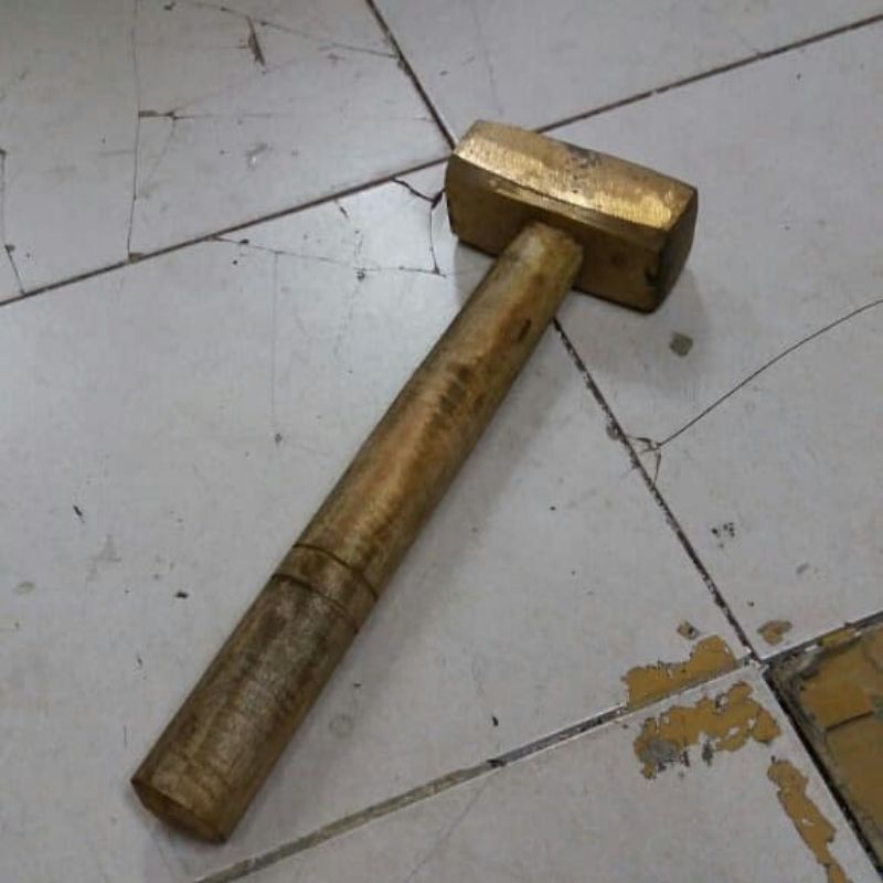 Palu tembaga 2kg - martil tembaga 2kg - palu - pendel - Palu tembaga