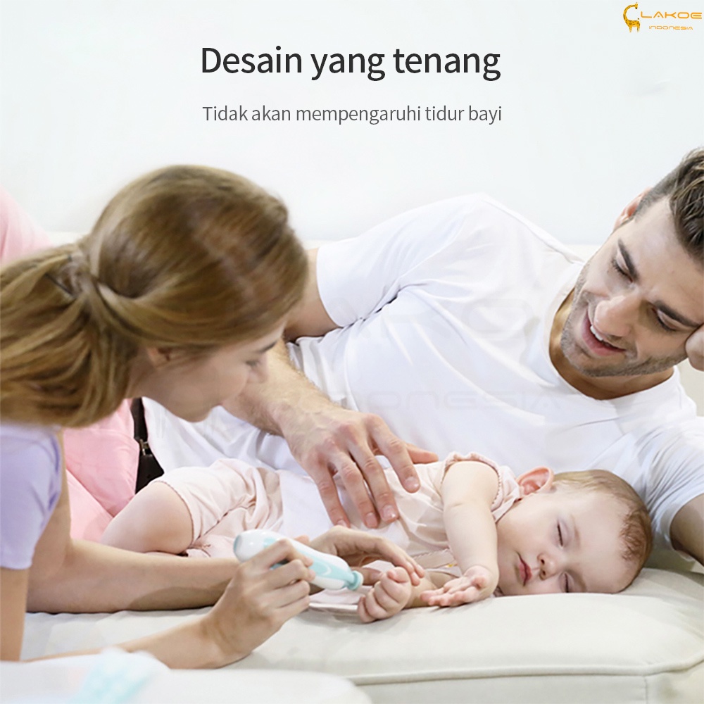 LAKOE Multifungsi Gunting Kuku Bayi set / Nail Trimmer bayi elektrik