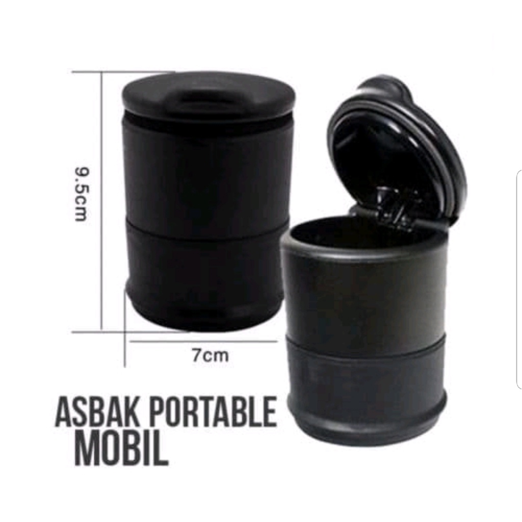 Asbak Mobil LED