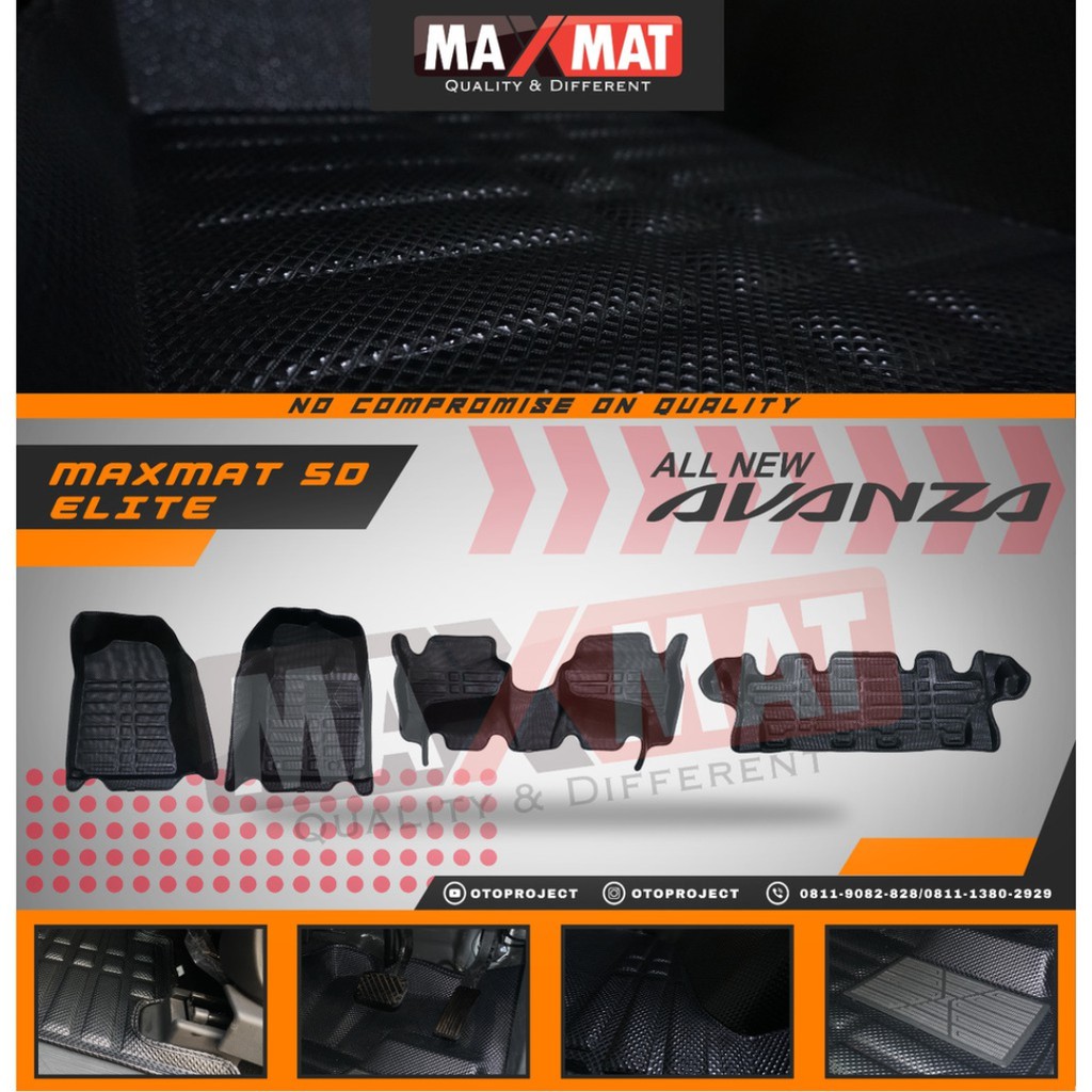 Karpet 5D All New Avanza maxmat tipe elite/Karpet mobil All New Avanza