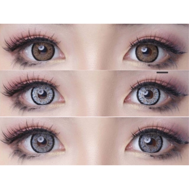 Softlens korea maki gray brown blue violet green