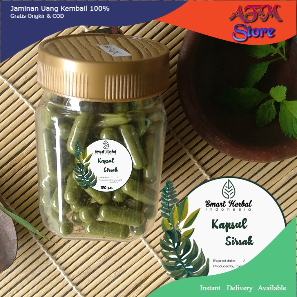 

Kapsul Daun Sirsak organik isi 100 pcs