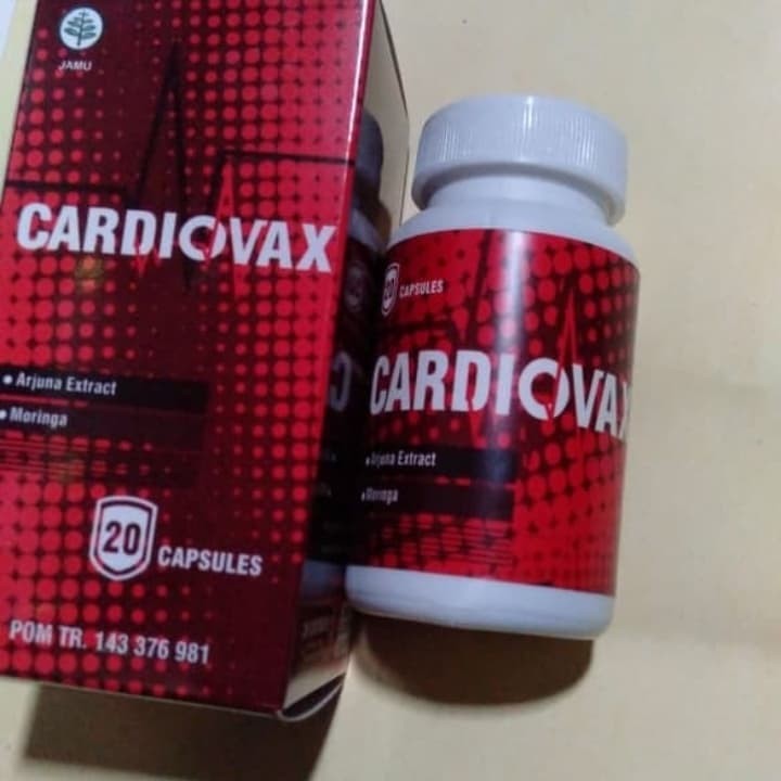 

CARDIOVAX Obat Herbal Hipertensi Struk Jantung Kolestrol Asli Original
