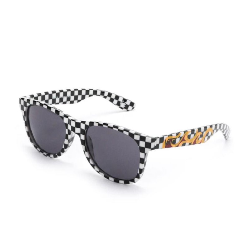 Vans Spicoli 4 Shades Sunglasses Black White Checkerboard