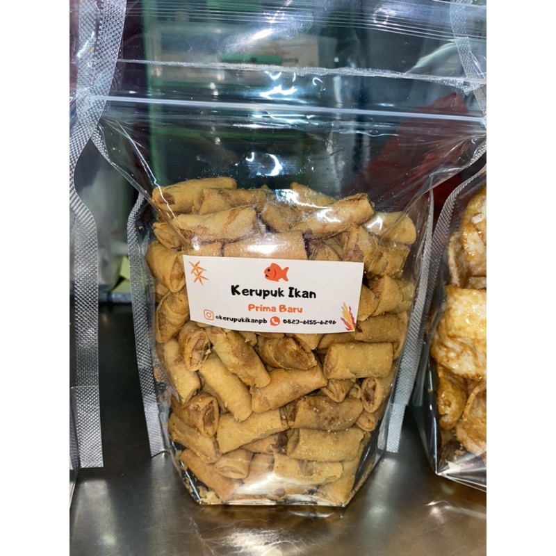

sumpia / lumpia udang dari kerupuk ikan PB