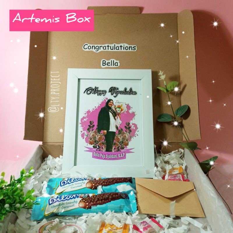 

Artemis box - kado wisuda - kado ultah- kado ulangtahun - kado sidang - hampers gift - gift box