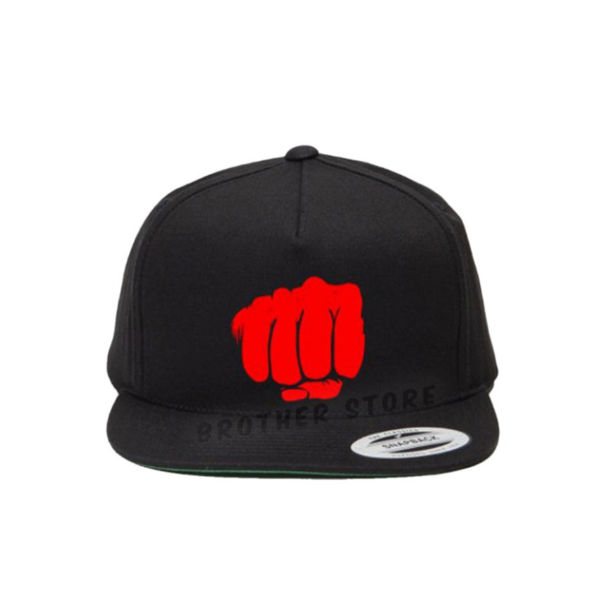 Topi Snapback One Punch Man Black Premium