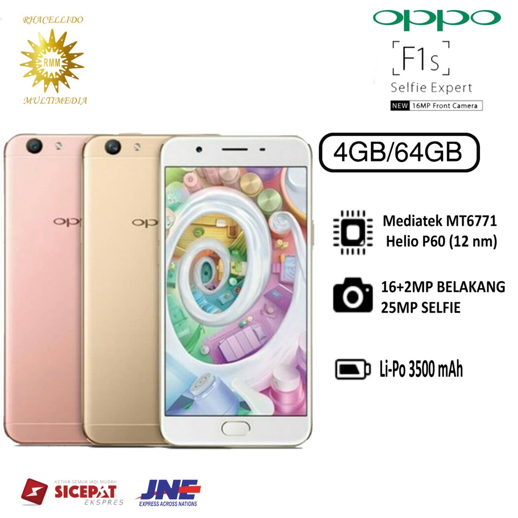 OPPO F1S 4/64GB GRANSI 1 THN