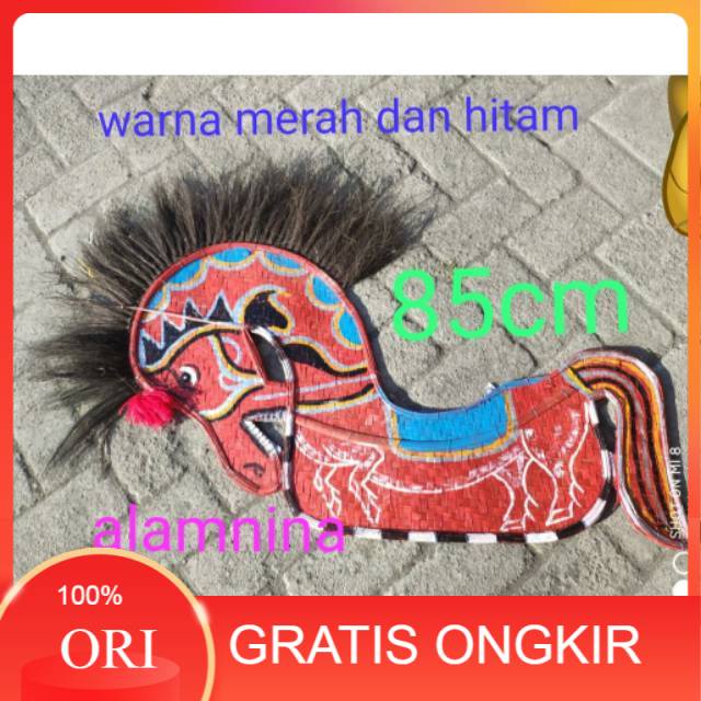 Kuda lumping jaranan 85cm kuda lumping mainan anak anak sd murah