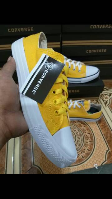 Sepatu Converse Kuning Ori Kanvas Grade Original