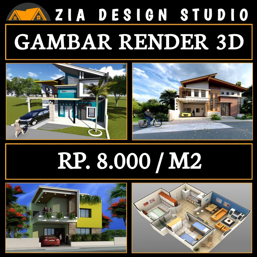 Jual Jasa Desain Gambar 3D Interior Exterior Fasad Rumah Jasa Render 3D Indonesia Shopee Indonesia Jual Jasa Desain Gambar 3D Interior Exterior Fasad Rumah Jasa Render 3D Indonesia Shopee Indonesia