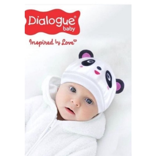 Omiland topi bayi set panda