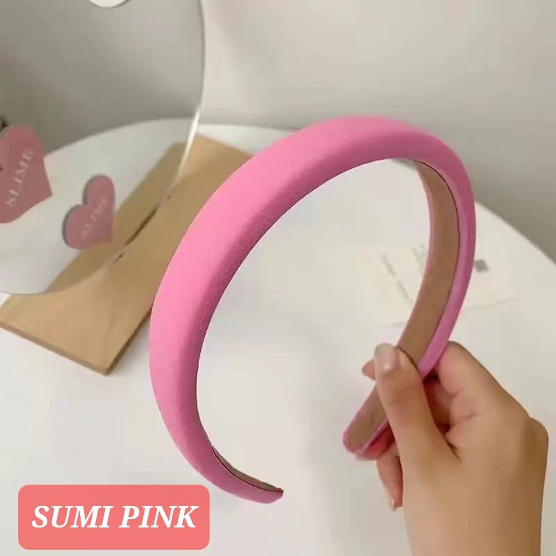 SUMI HEADBAND BANDO ALA JEPANG KOREA IMPOR AKSESORIS FASHION RAMBUT KAWAII