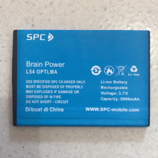 Baterai SPC L54 Optima Double Power Batre Batrai Battery HP