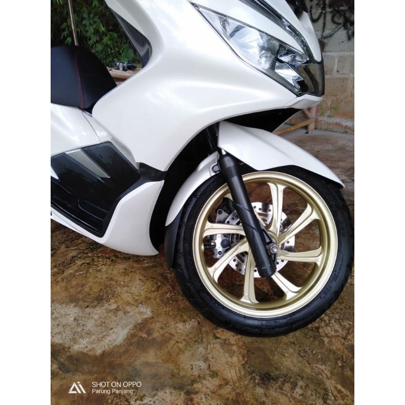 Pcx 150 - 160 aksesoris / Sambungan spakbor depan Penahan air