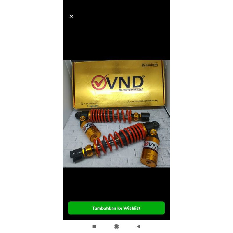 shock vnd Yamaha n max aerox