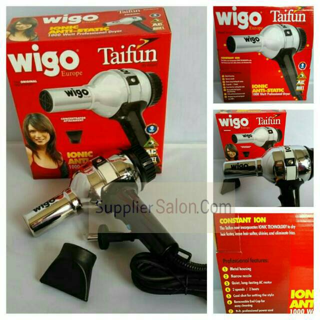Hair Dryer Wigo Merah 1000 Watt