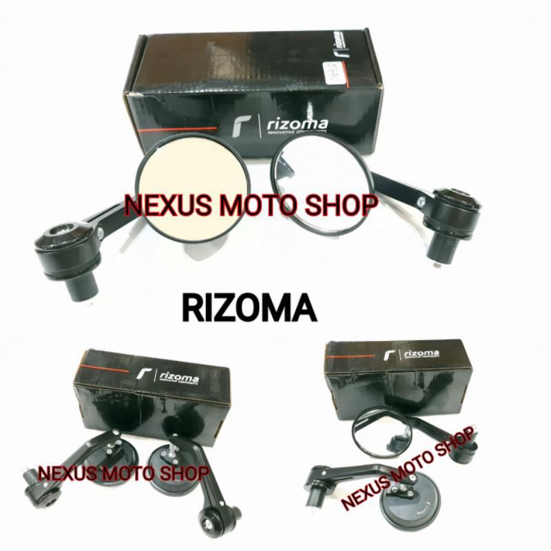 Spion jalu rizoma bar end mirror rizoma spion jalu bulat universal