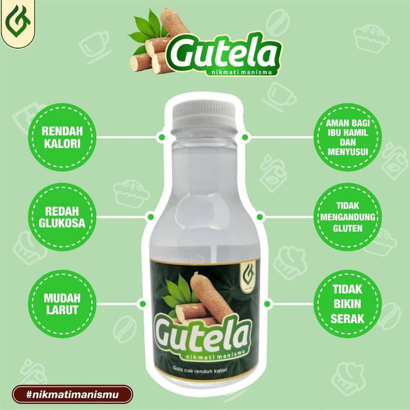 

Gula Sehat Gutela Bebas Gluten Alami