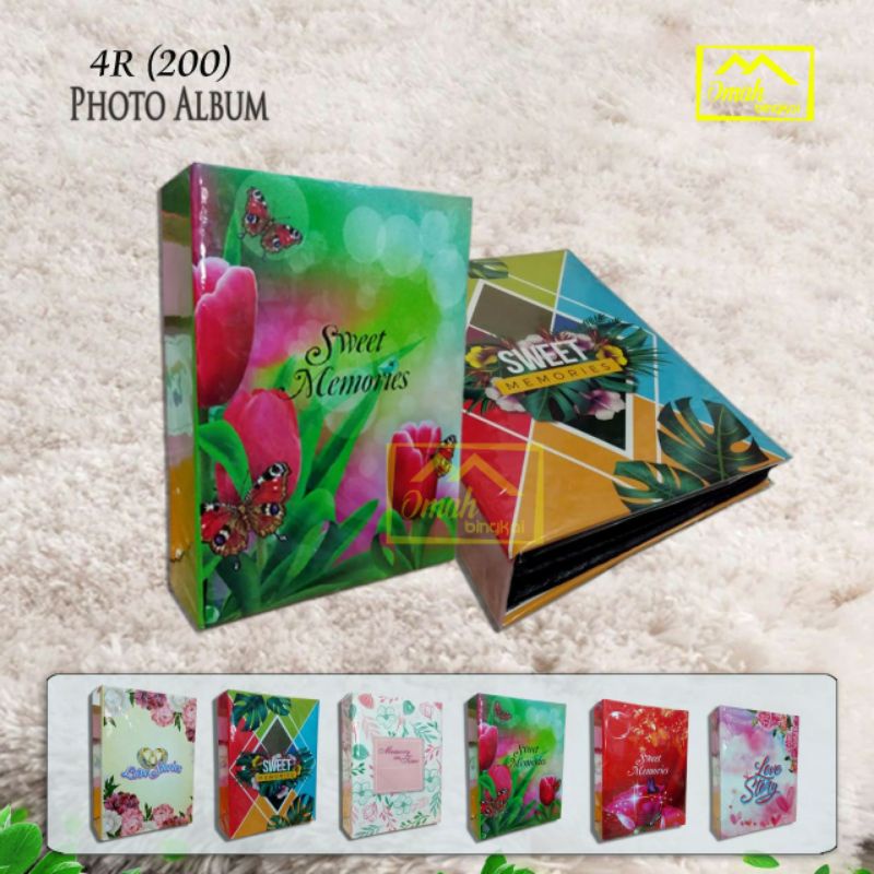 Album foto 4R Selip isi 50 Lembar/200 Foto