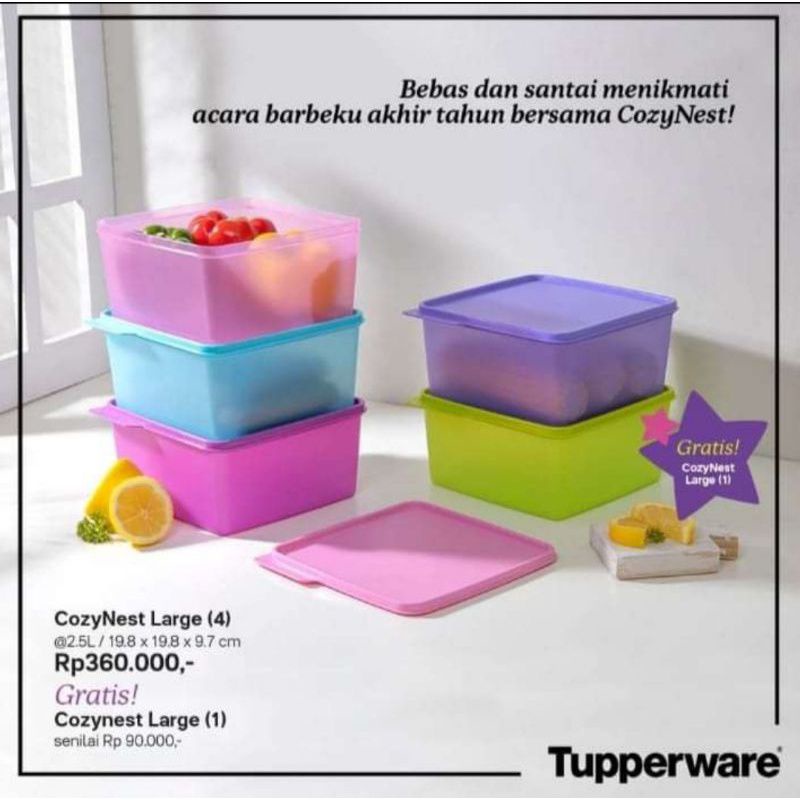 CozyNest tupperware