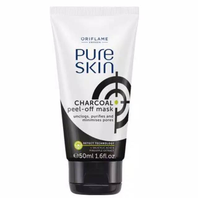 Masker Pure Skin Charcoal Peel Off Oriflame
