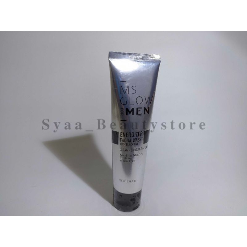 MsGlowMen Facial Wash - Sabun Cuci Muka Pria