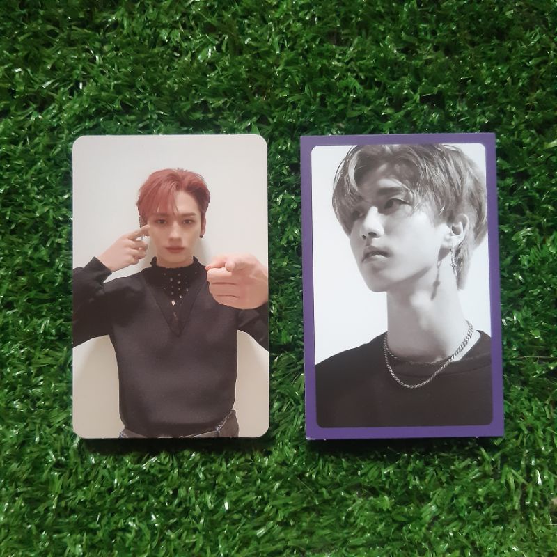pob imy han + target lee know photocard stray kids i am you oddinary