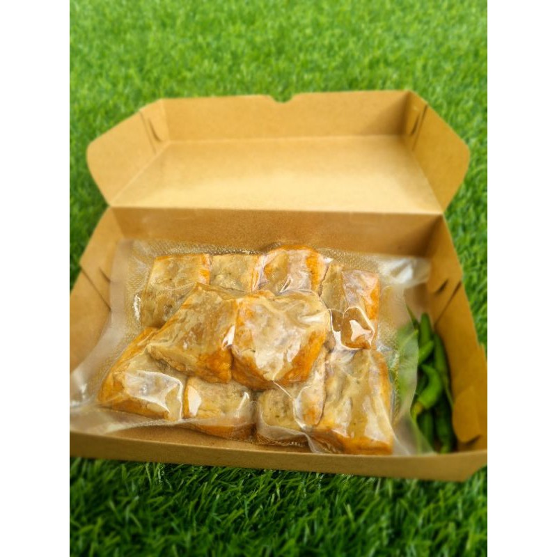 

Tahu Bakso Sapi Premium. 100% Halal dengan vacum sealer.