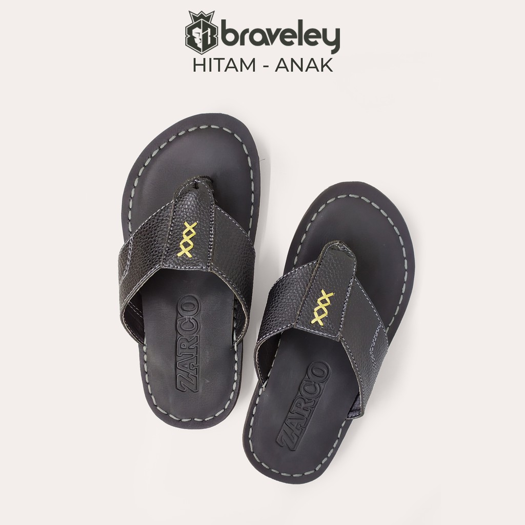 SANDAL ANAK LAKI LAKI JEPIT SOL JAHIT BRAVELEY ANAK COWOK