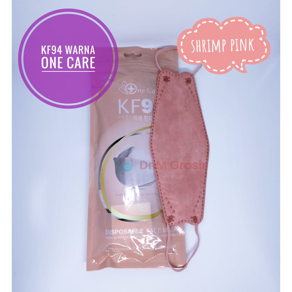 Masker KF94 Warna Warni Ready Ne Care Embos Kemenkes isi 10 pcs