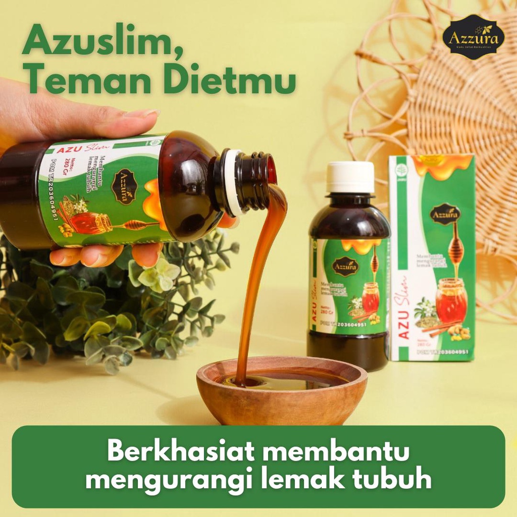 

Harga Produsen! Madu Herbal Azuslim 280gr