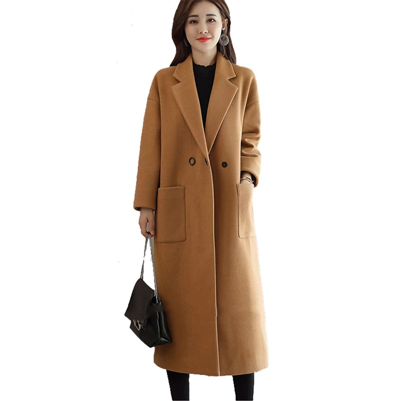 VogorSean Winter Women Wool Coat Jacket 