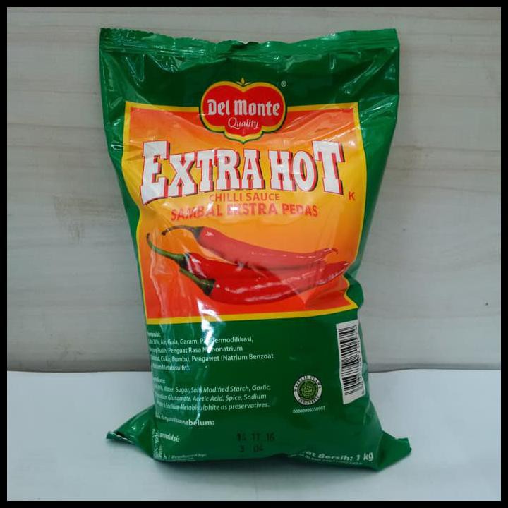 Langsung Kirim Saos Extra Hot Delmonte - Sambal Delmonte Extra Hot 1 Kg