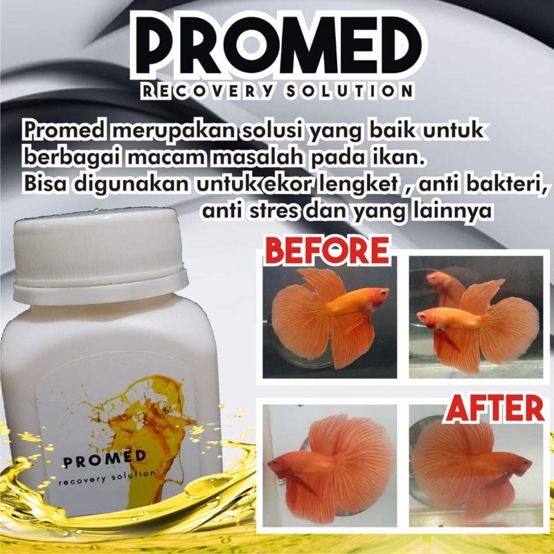 PROMED - Obat Kuning dan Vitamin Ikan Yellow Powder