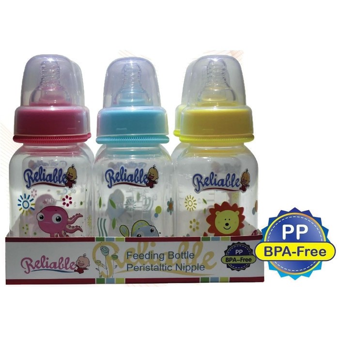 Reliable Botol Susu Bayi Ekonomis 120ml [1 pcs]