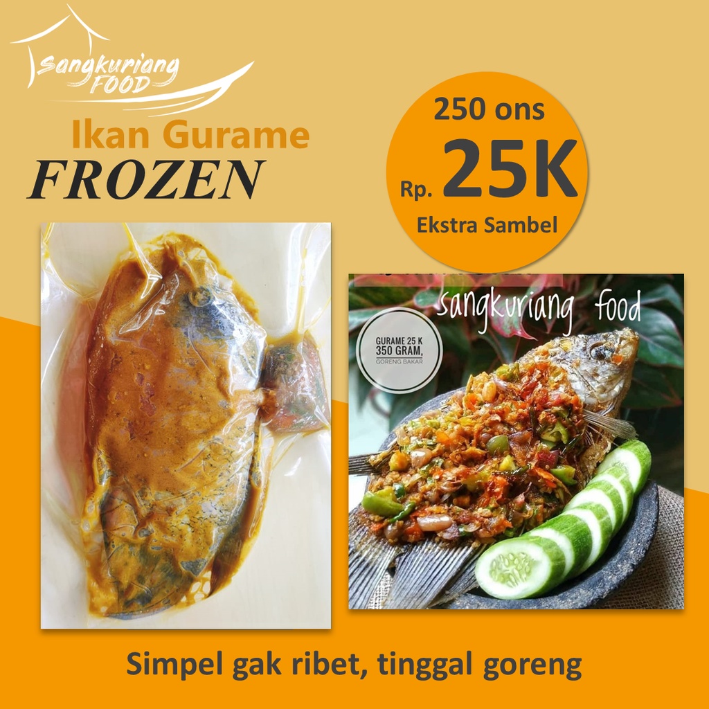 

Ikan Gurame Frozen