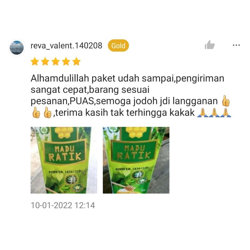 (BISA COD) MADU RATIK ASLI ATASI KEBAS KESEMUTAN KRAM ASAM URAT NYERI SENDI SAKIT OTOT PINGGANG REMATIK ENCOK SAKIT LUTUT HANYA MENJUAL PRODUK ORI