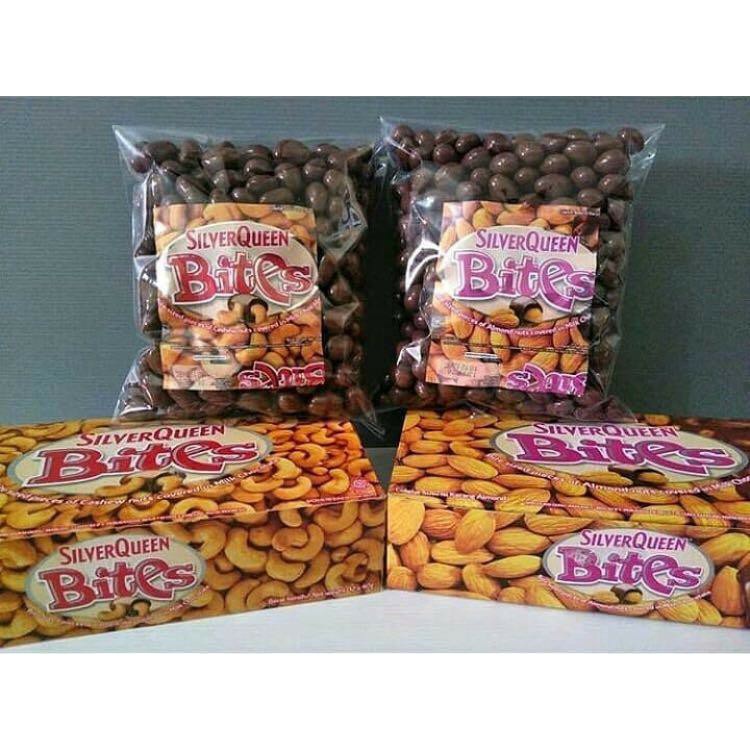 Cokelat Silverqueen Bites Mede Almond Kiloan