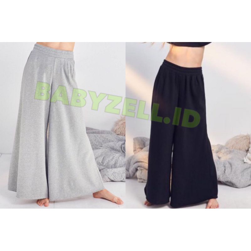 CELANA KULOT WANITA GOMBRANG BAHAN FLEECE OVERSIZE BIGSIZE ALLSIZE S M L XL 2XL 3XL 4XL 5XL