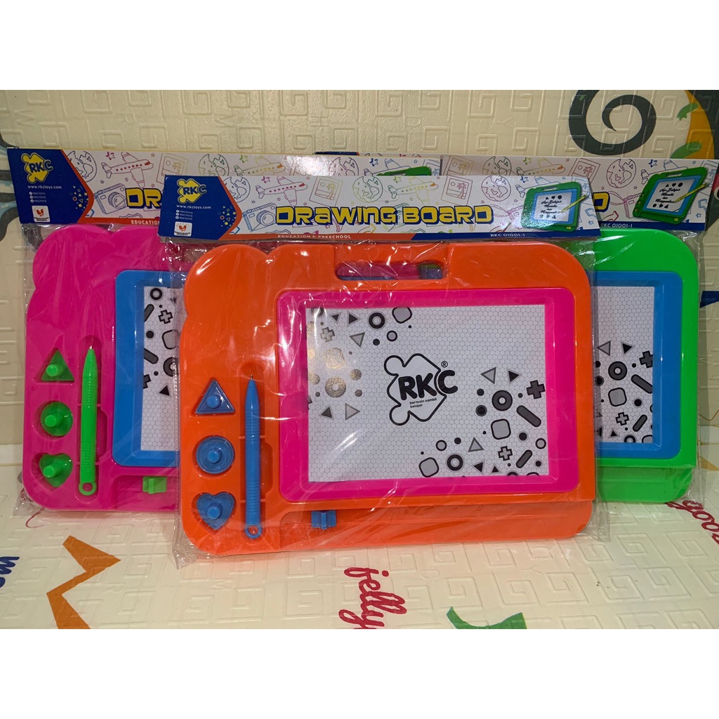 {RM} PAPAN TULIS MAGNETIC RKC BESAR - PAPAN AJAIB - PAPAN TULIS ANAK - MAGNETIC BOARD - DRAWING BOAR