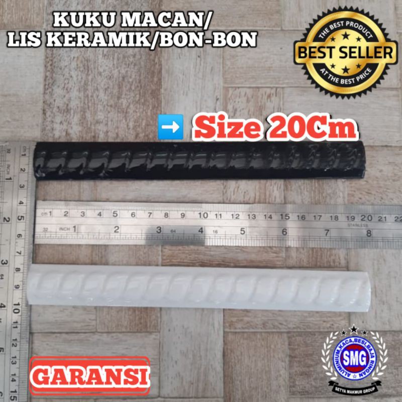 List Keramik /Lis Kramik Kuku Macan Kramik Bon-Bon Keramik Termurah Size 20cm