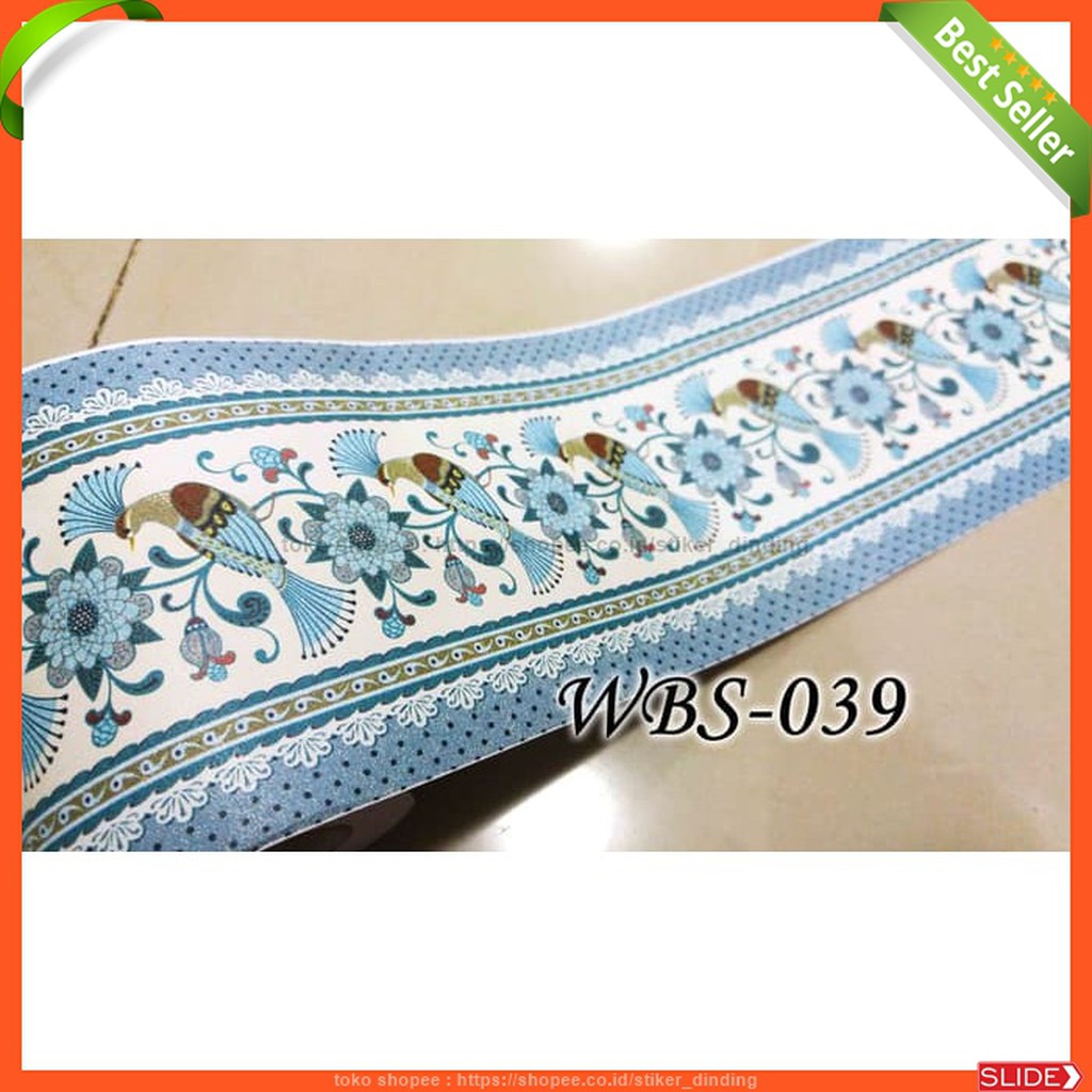 STIKER BORDER PEMBATAS RUANGAN CLASSIC BIRD DAN 10M LIST | Shopee Indonesia