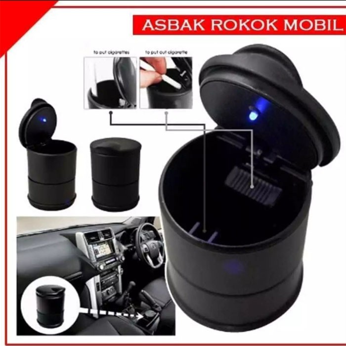 Asbak Rokok Unik Murah/Asbak Abu Rokok Mobil Led