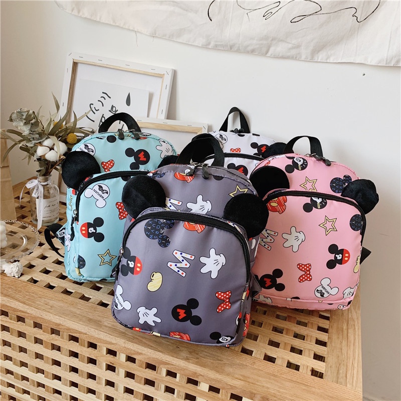 TAS ANAK PEREMPUAN ATAU LAKI-LAKI KARAKTER MICKEY MOUSE BAHAN PREMIUM, BAGUS BAG MICKEY MOUSE